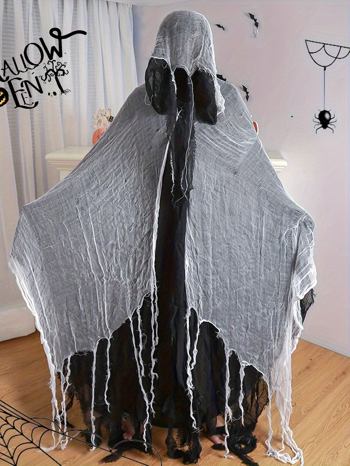 Pánský halloweenský kostým žence s kapucí