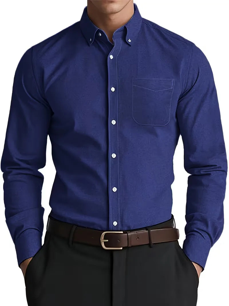 Elegantní košile Button Down pánská