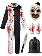 Kostium Halloween Strasznego Klauna Męski