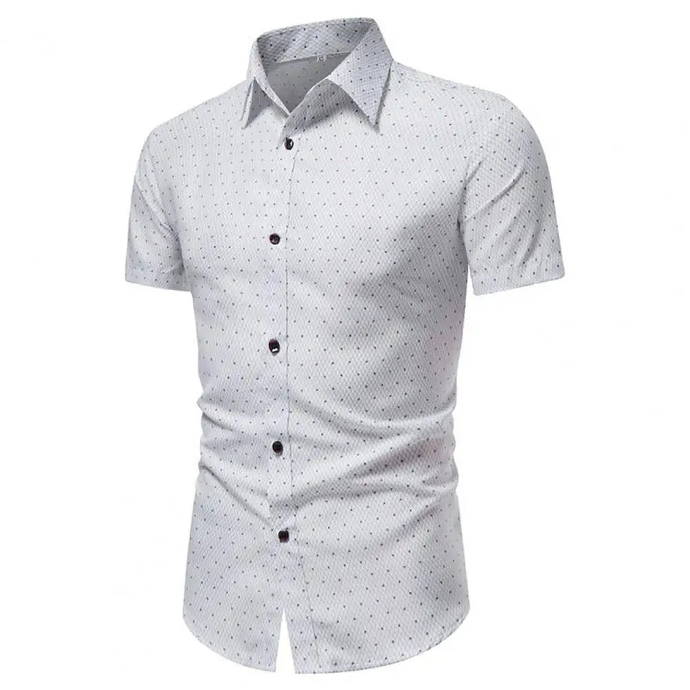 Mintás férfi Smart Casual ing