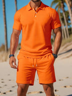 Komplet Polo Casual Męskie