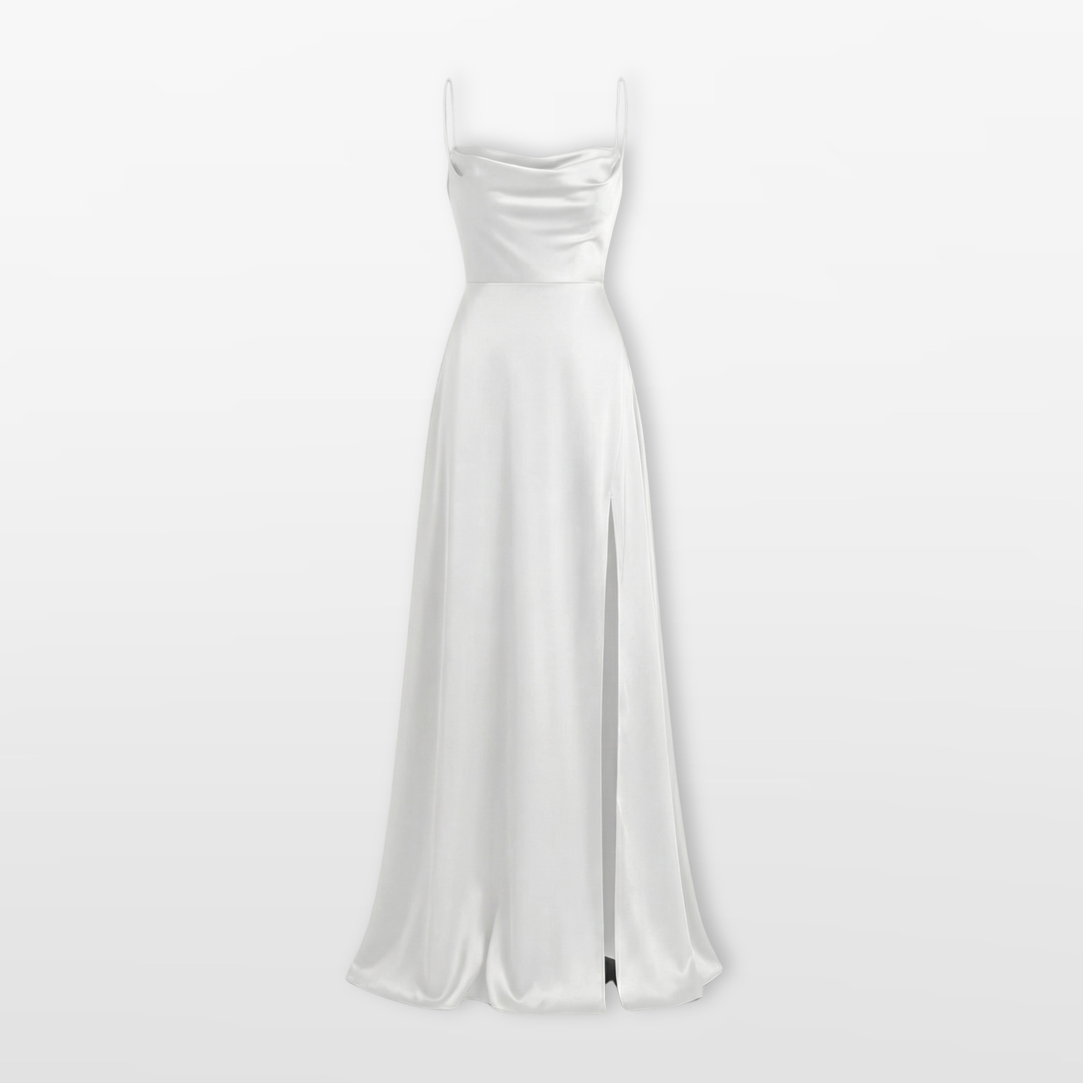 Sukienka Maxi Elegancka Rozcięcie Damskie