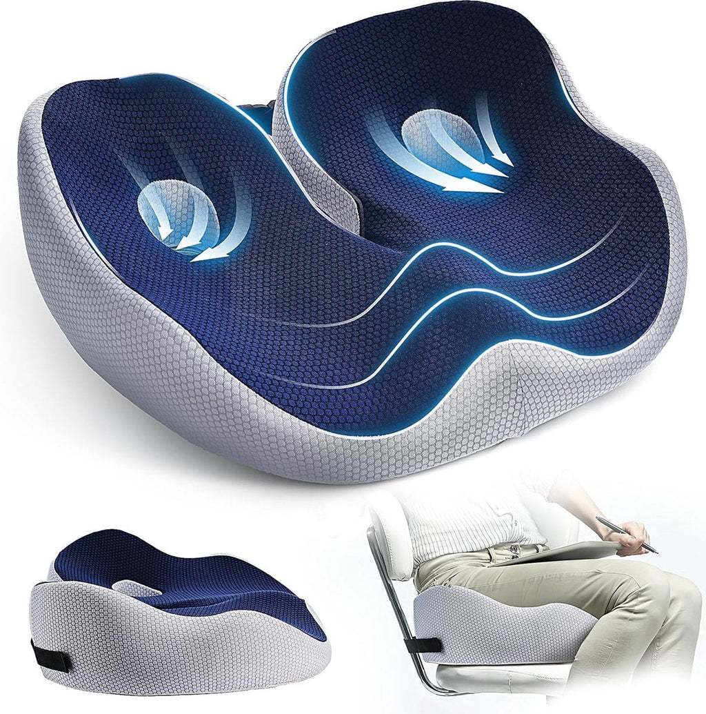 Contoured Cushion for Office Chair