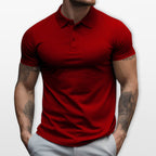 Polo Slim Fit Krótki Rękaw Męskie