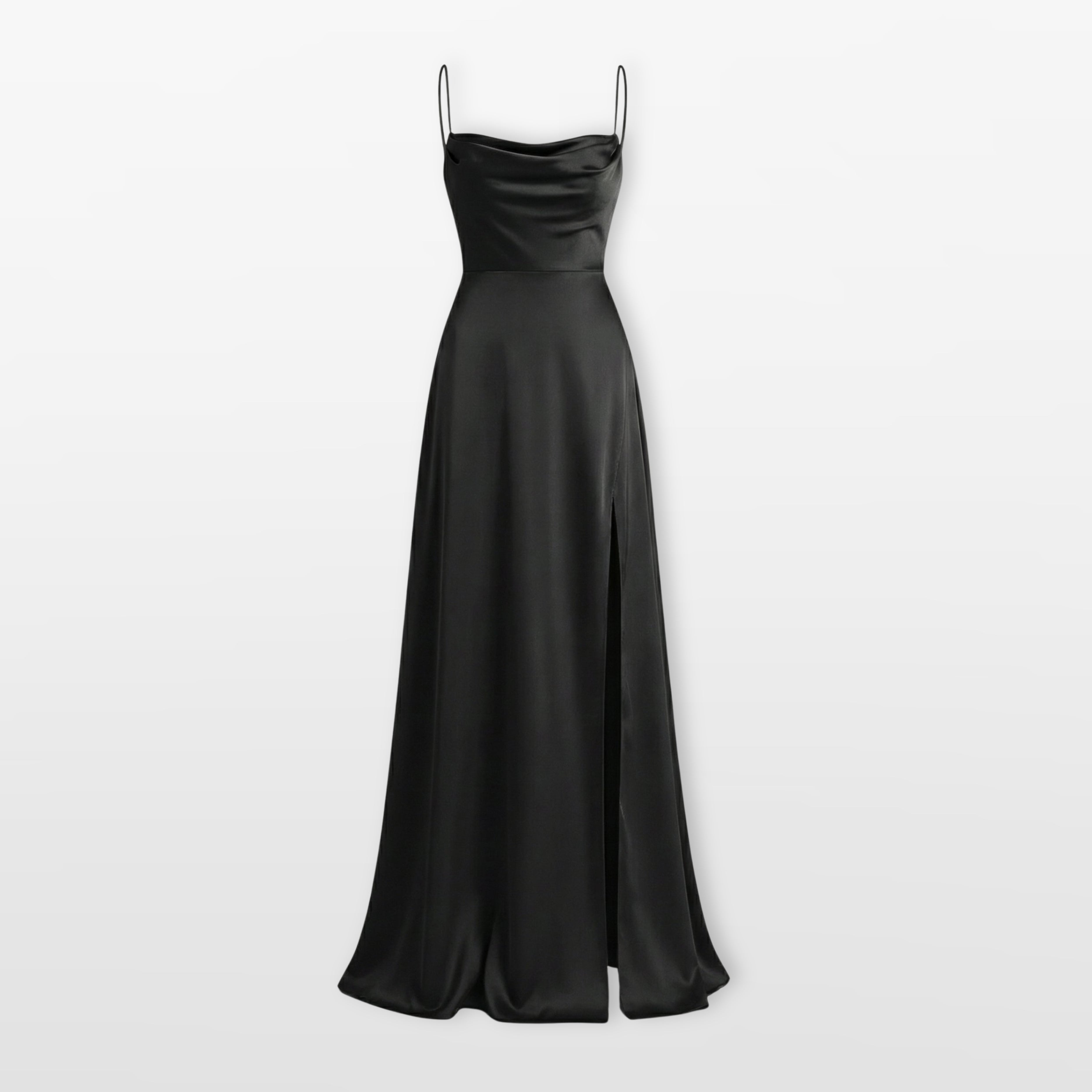 Sukienka Maxi Elegancka Rozcięcie Damskie