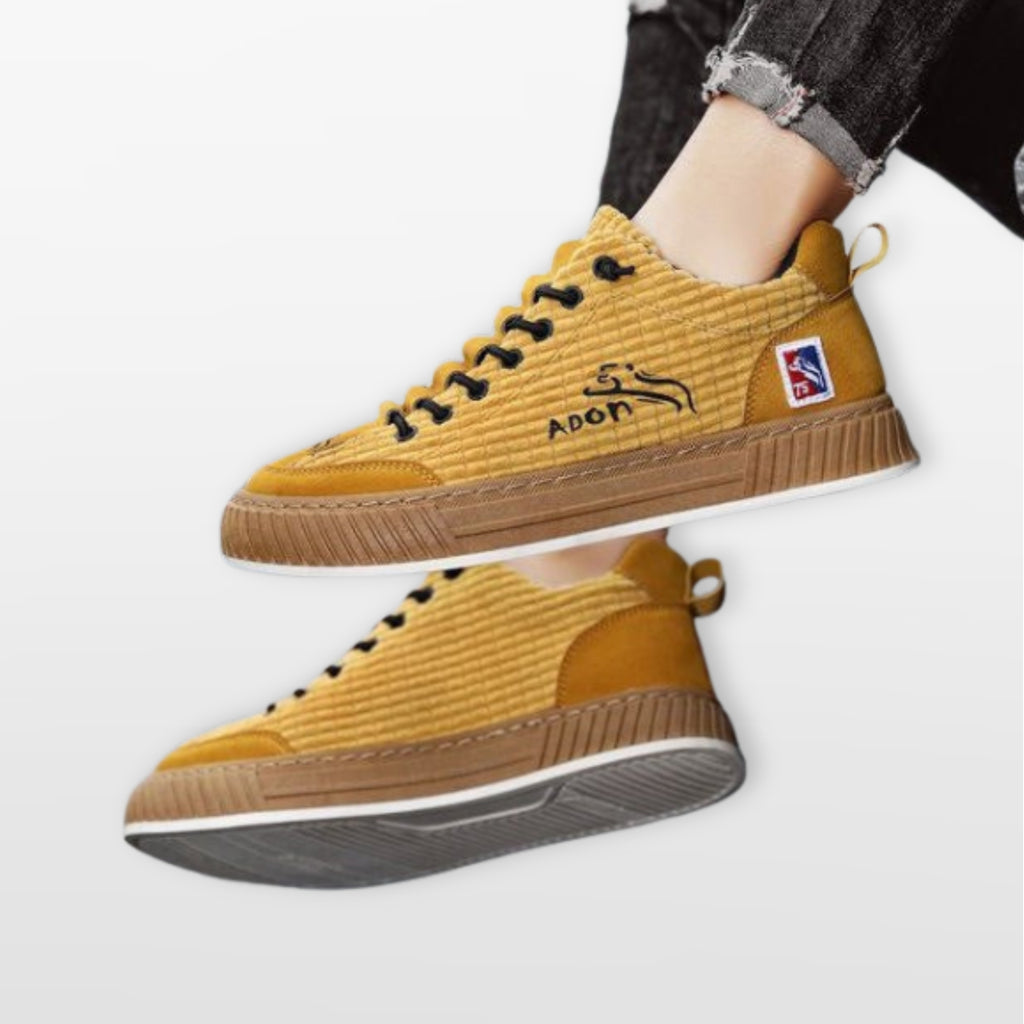 Sneakersy Sznurowane Komfortowe Męskie