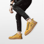 Sneakersy Sznurowane Komfortowe Męskie