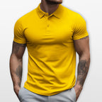 Polo Slim Fit Krótki Rękaw Męskie
