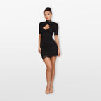 Koronkowa Sukienka Mini Bodycon Damska