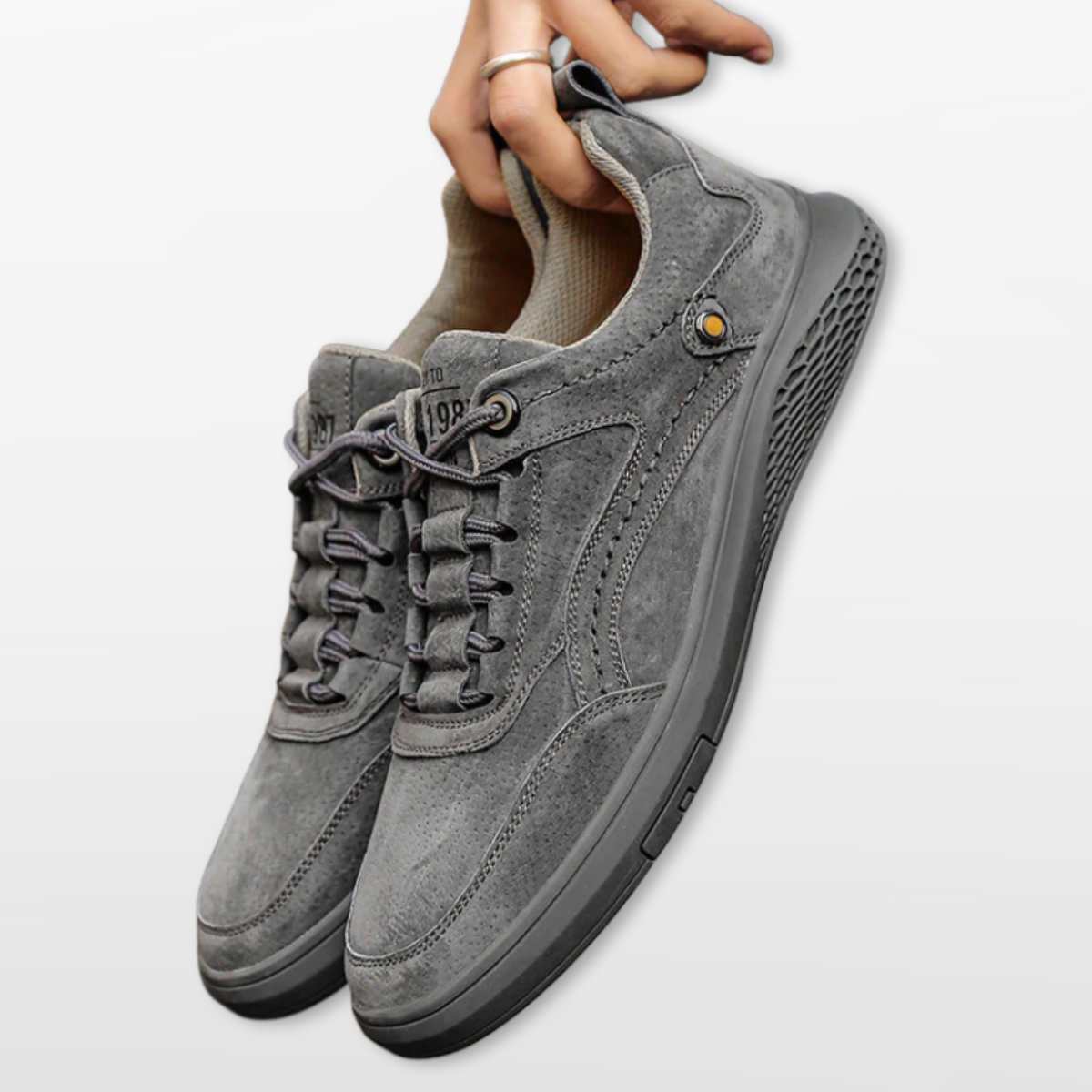 Męskie Sneakersy Casual Komfort Wygodne Sznurowane