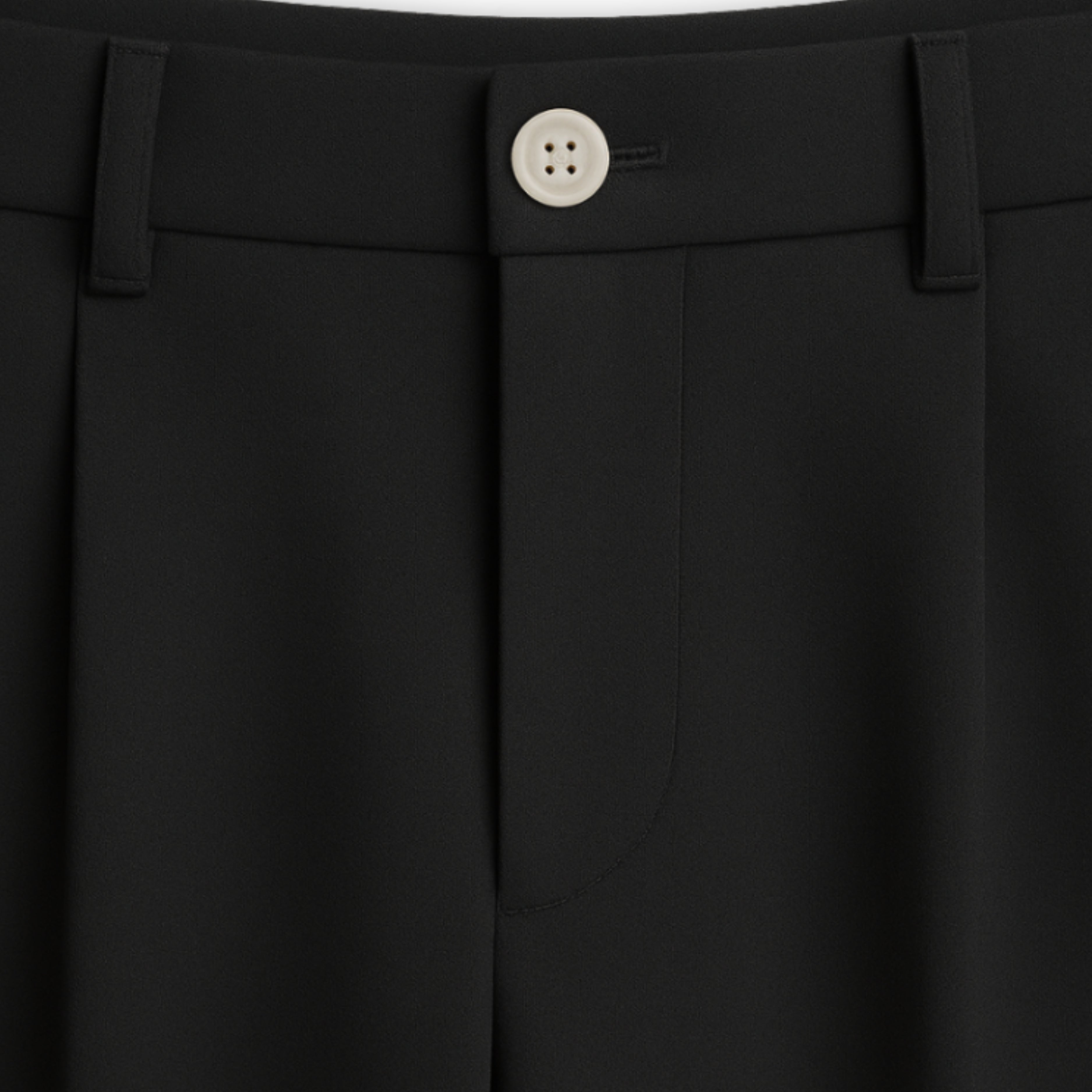 Męskie Spodnie Szerokie Z Zakładkami Eleganckie Luźne