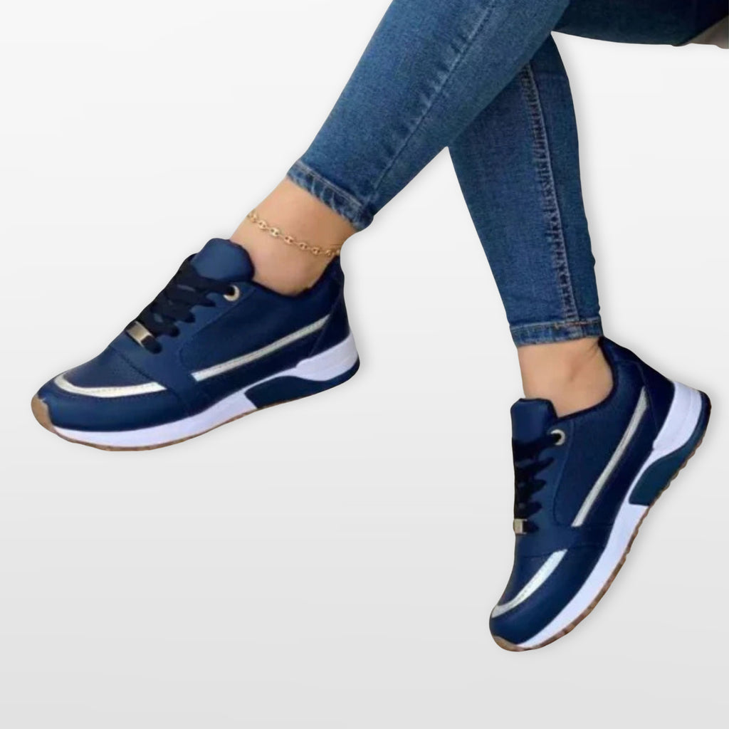 Buty Sportowe Sznurowane Wygodne Damskie