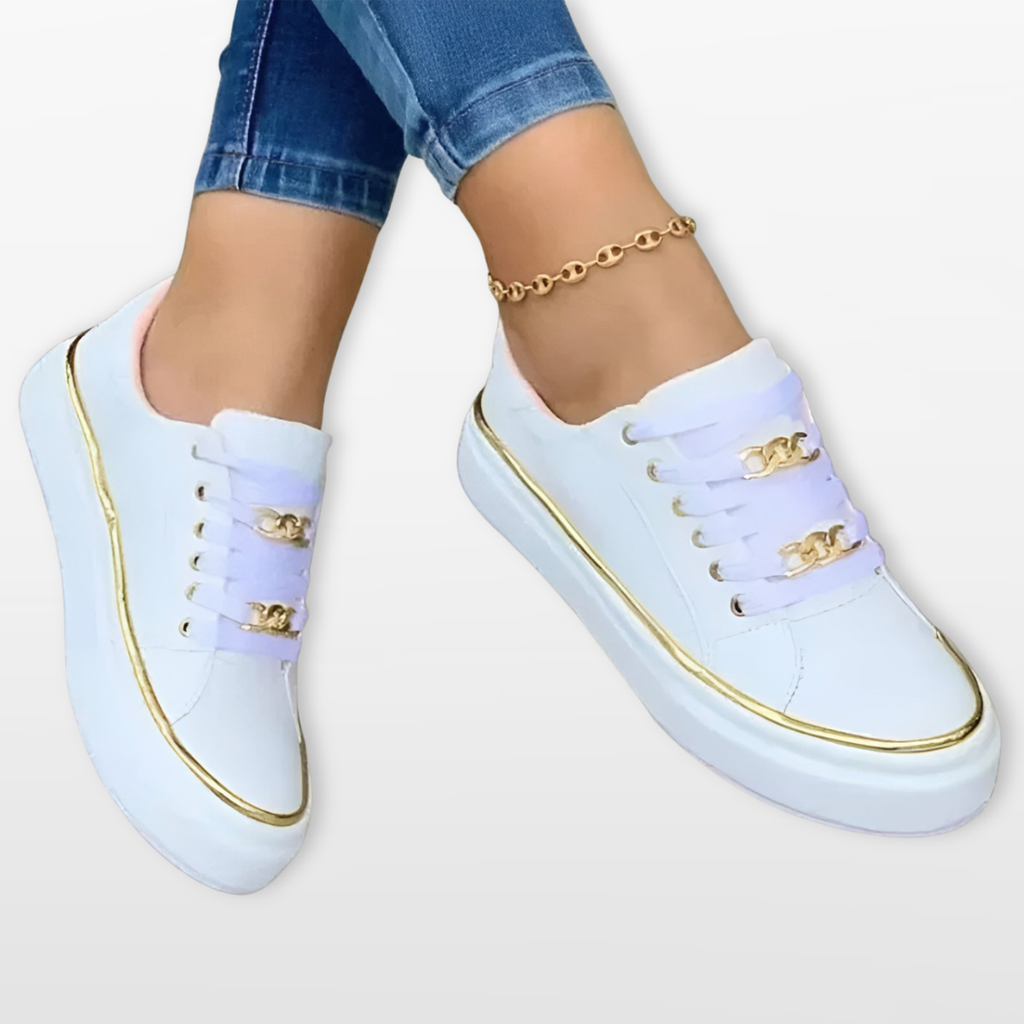 Sneakersy Damskie Na Platformie