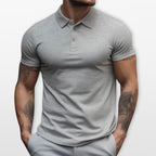 Polo Slim Fit Krótki Rękaw Męskie