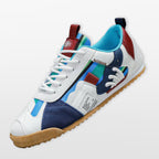 Kolorowe Sneakersy Retro Komfortowe Męskie