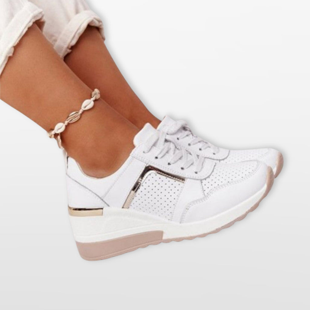 Damskie Buty Na Platformie Wygodne Sneakersy