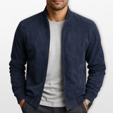 Kurtka Bomber Casual Minimalistyczna Męska