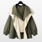 Damska Kurtka Oversize Wiosenna Styl Codzienny