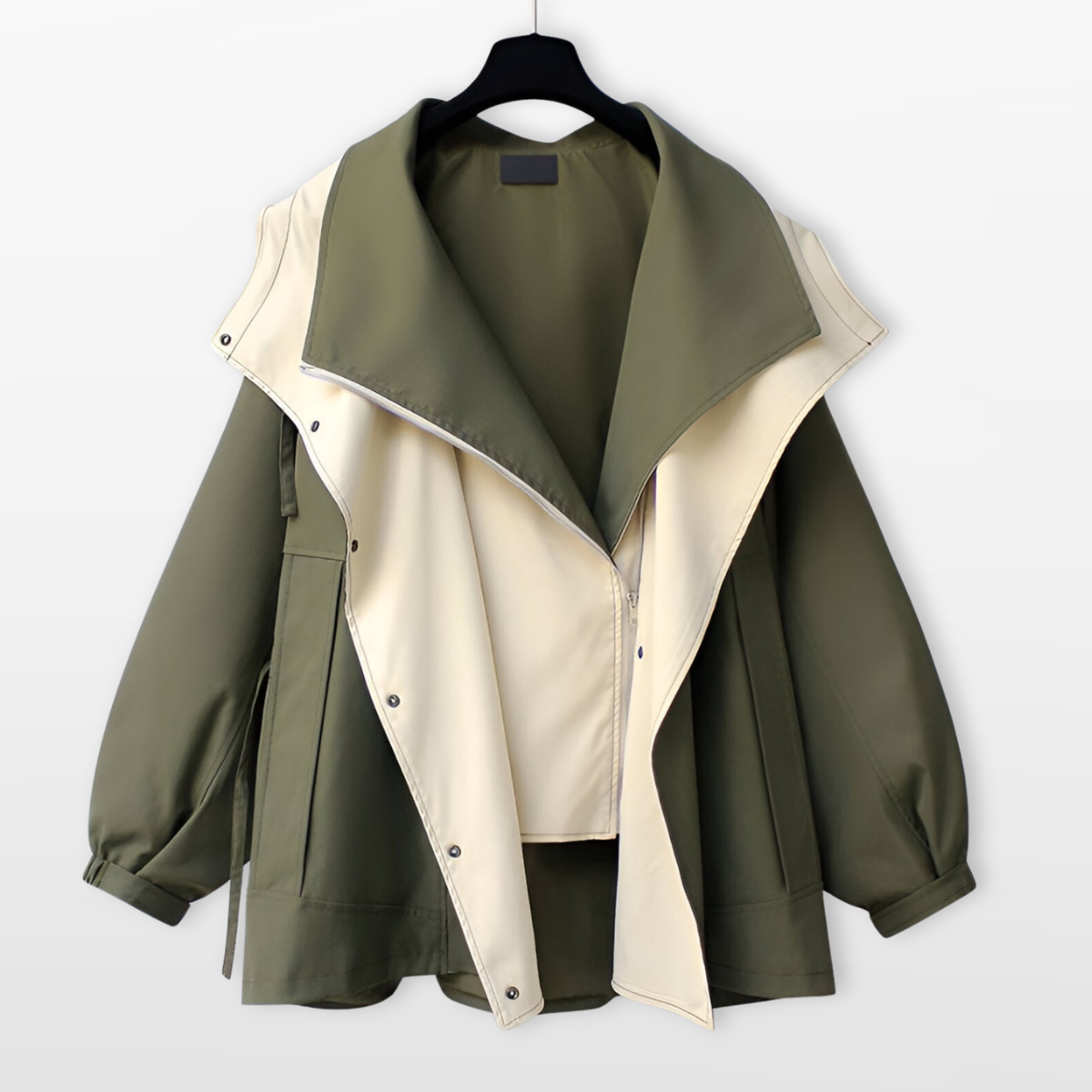 Damska Kurtka Oversize Wiosenna Styl Codzienny