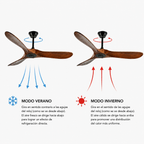 Modern mennyezeti ventilátor 3 lapáttal