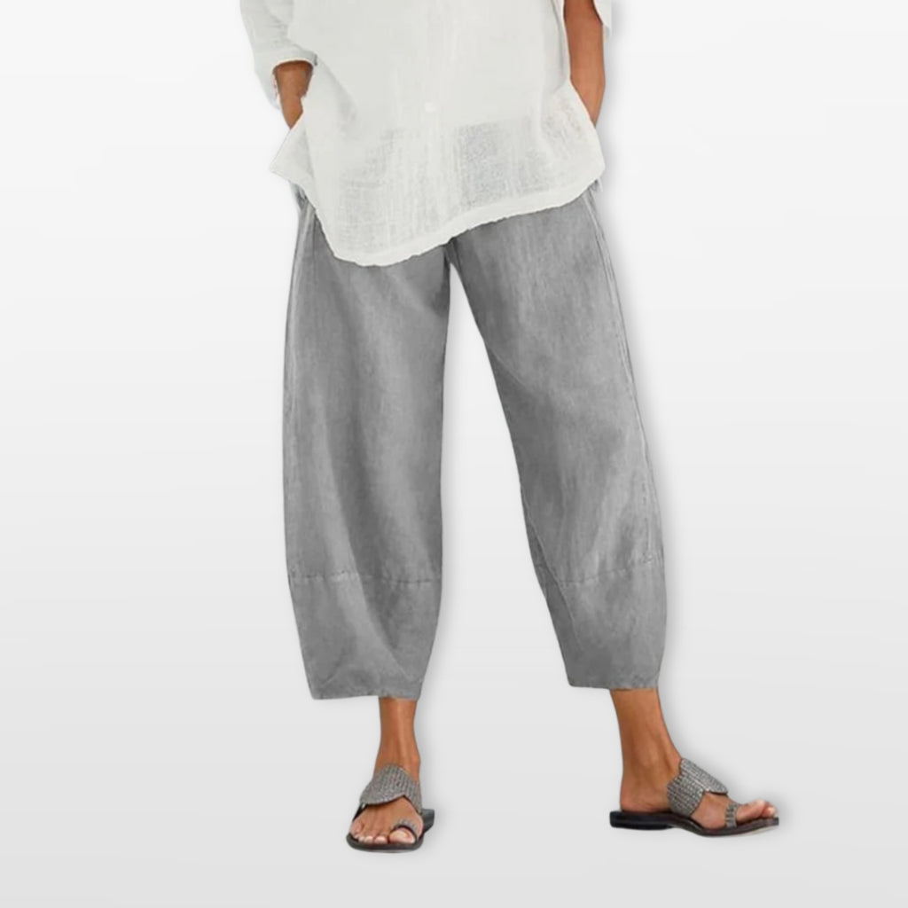 Luźne Spodnie Culotte Damskie