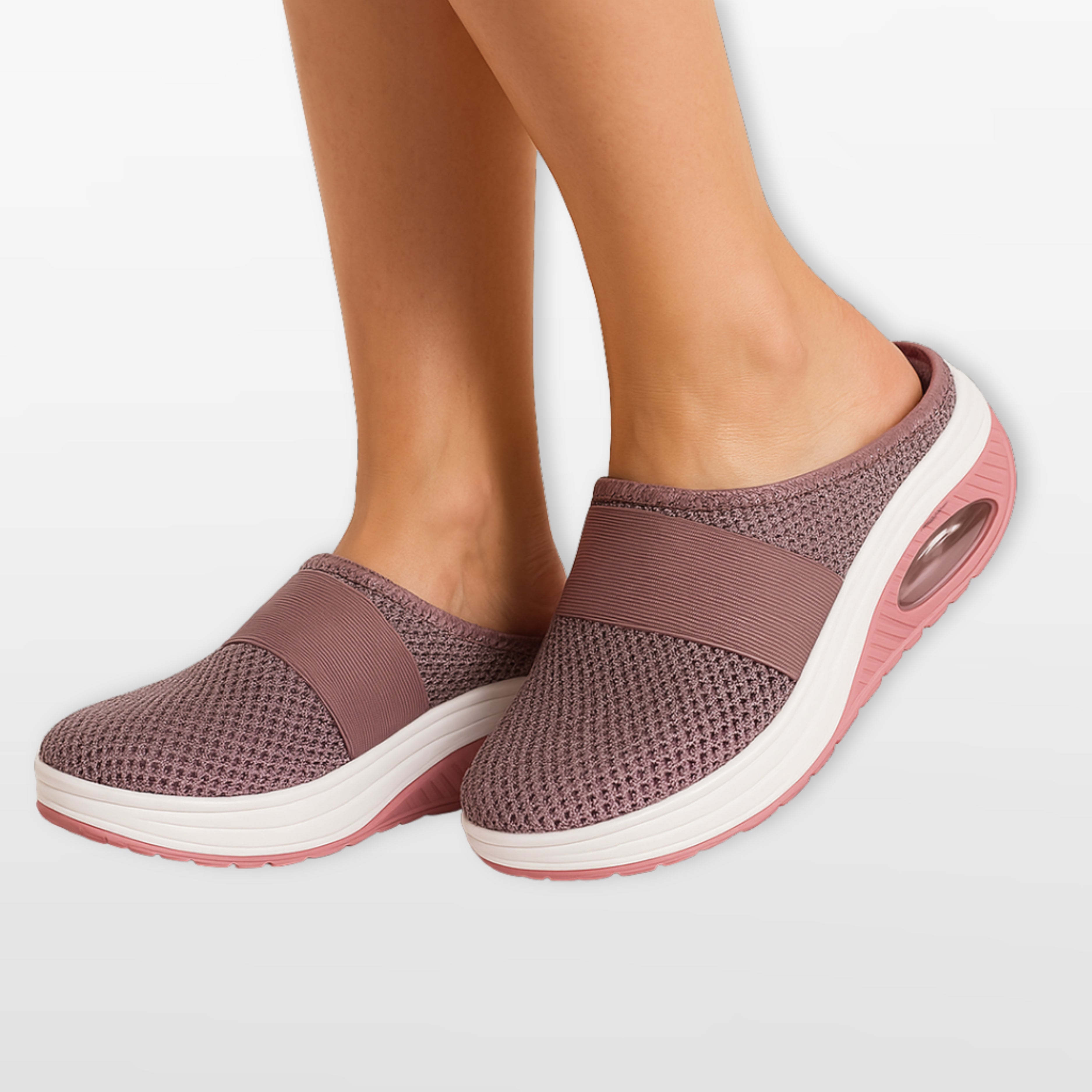 Damskie Buty Ortopedyczne Wsuwane Oddychające
