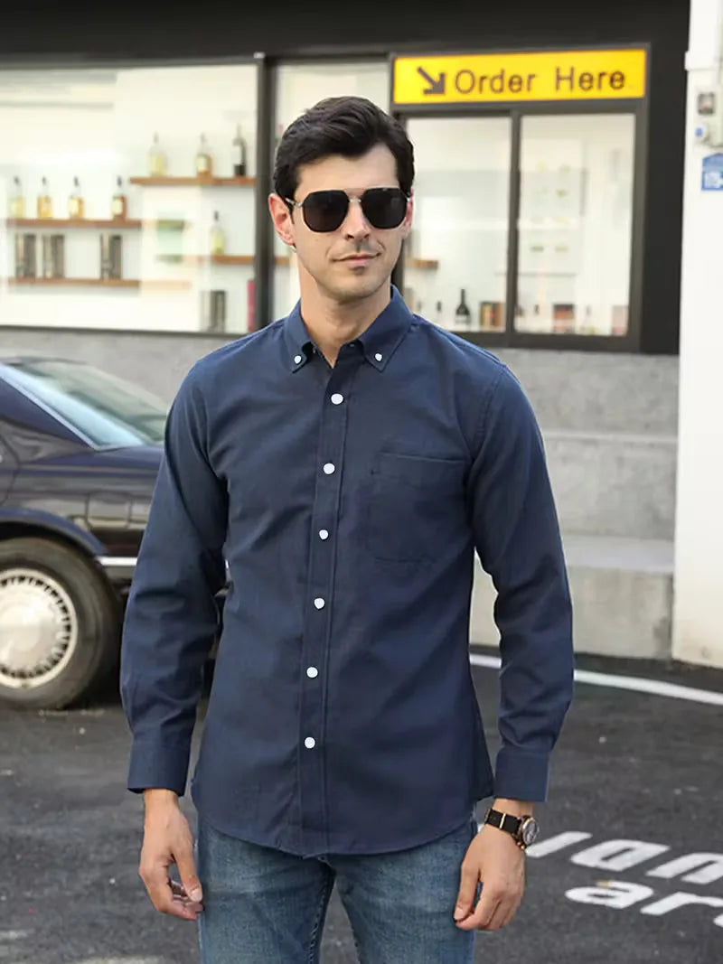 Elegantní košile Button Down pánská