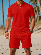 Komplet Polo Casual Męskie