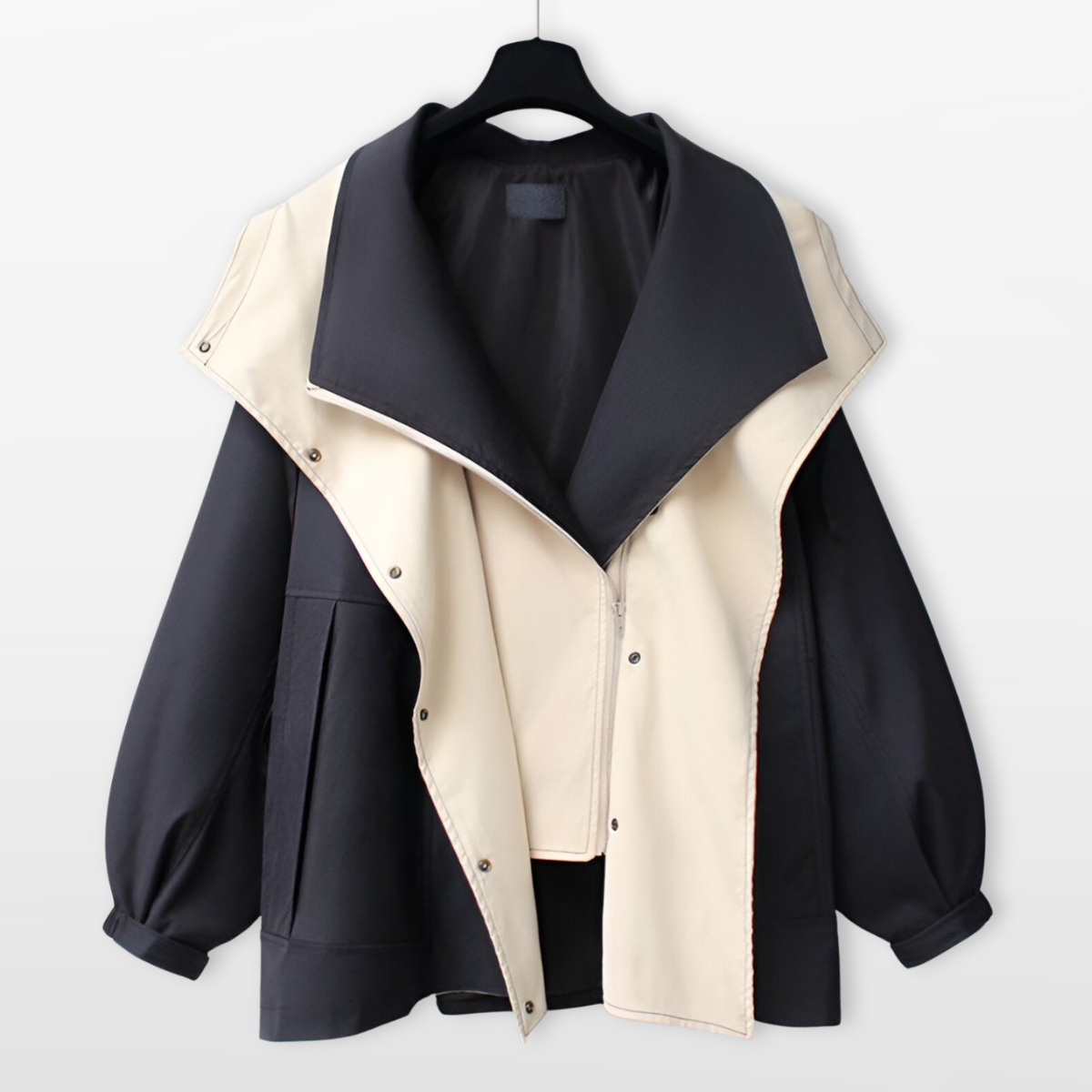 Damska Kurtka Oversize Wiosenna Styl Codzienny