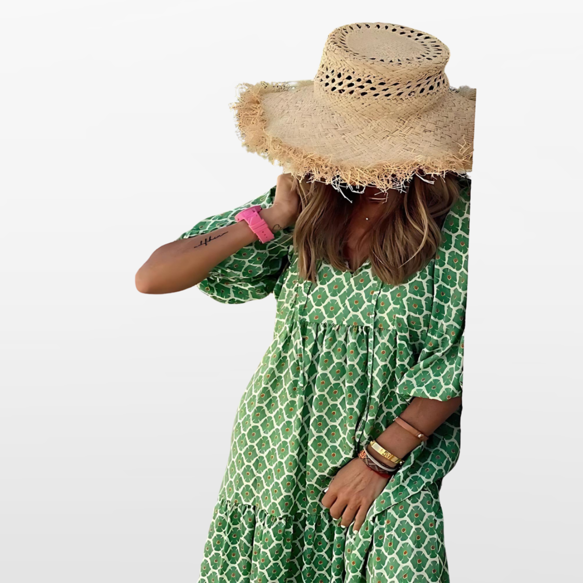 Damska Sukienka Maxi Boho Letnia