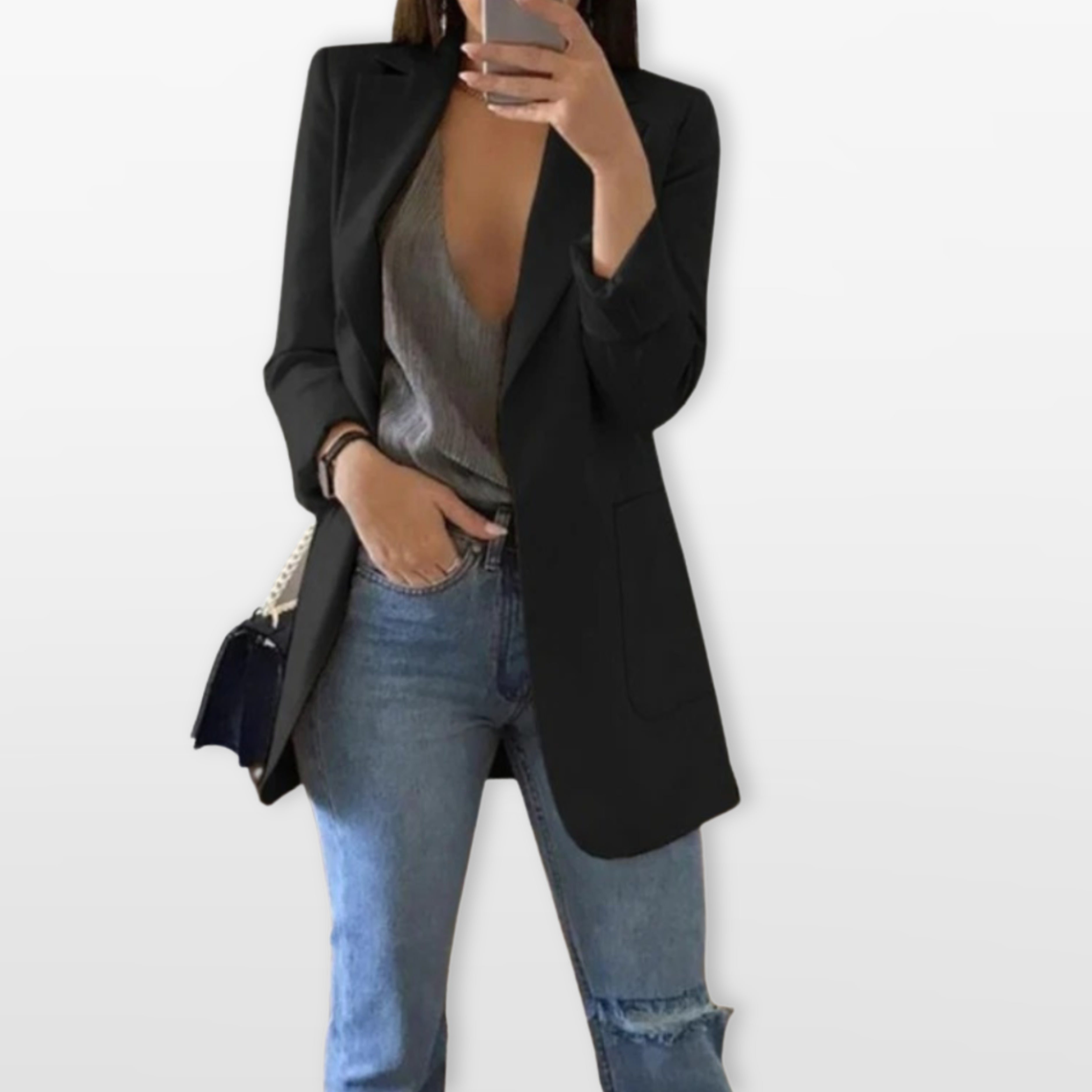 Dámske elegantné oversize sako