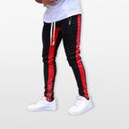 Męskie Spodnie Joggery Slim W Paski