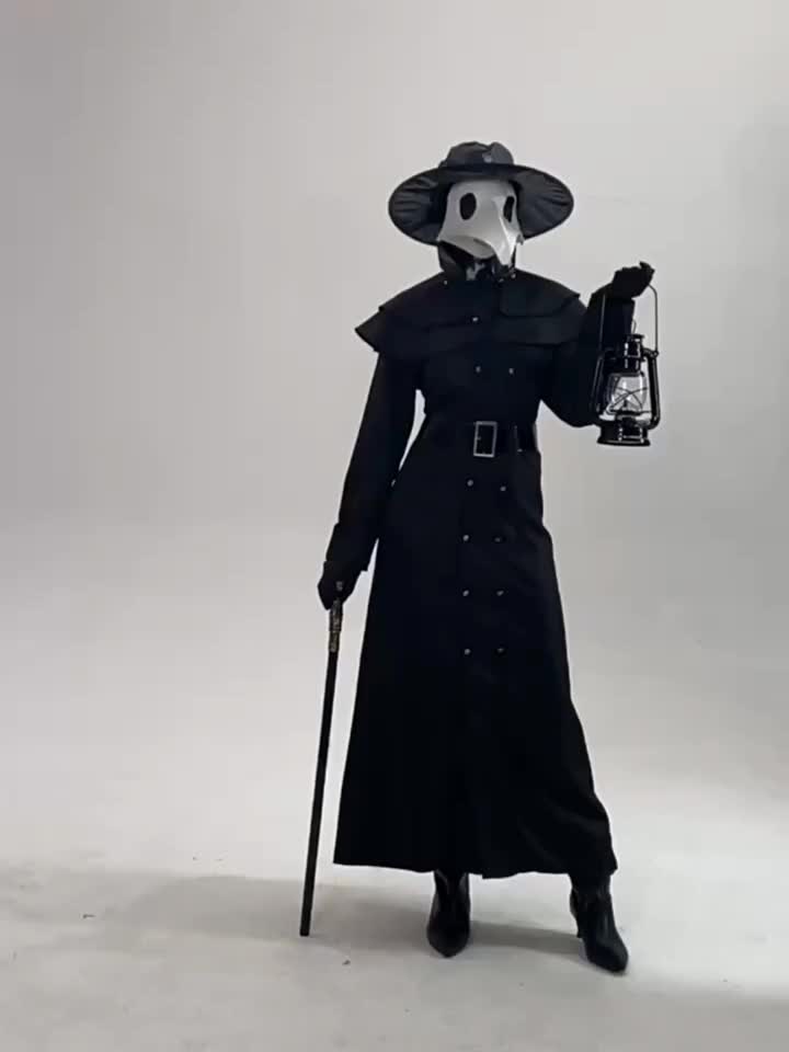 Pánský halloweenský kostým morového doktora