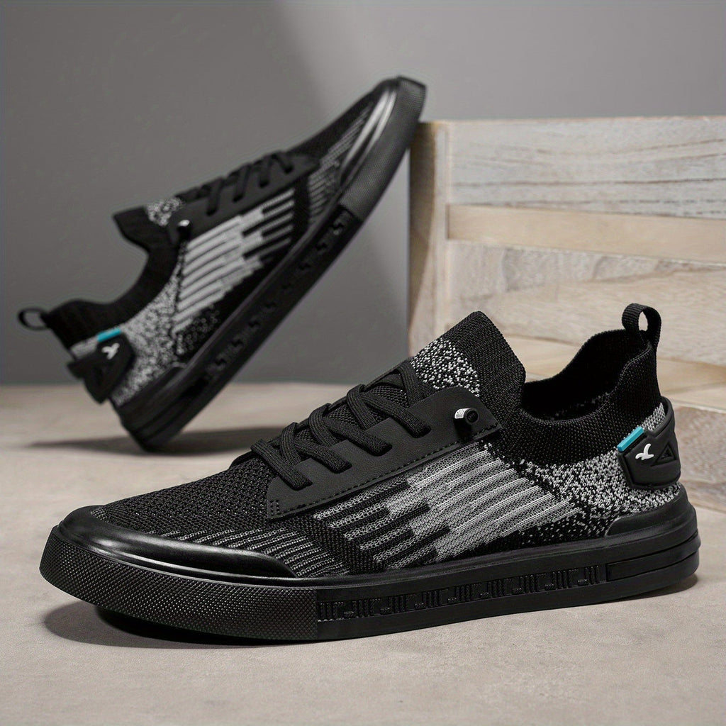 Sneakersy Dzianinowe Casual Męskie