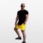 T-Shirt Slim Fit Ze Streczem Oddychający Męski