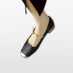Damskie Buty Mary Jane Na Niskim Obcasie