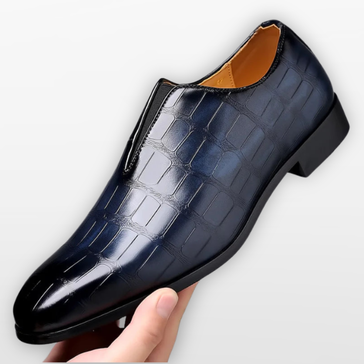Męskie Buty Wizytowe Wsuwane Eleganckie Premium