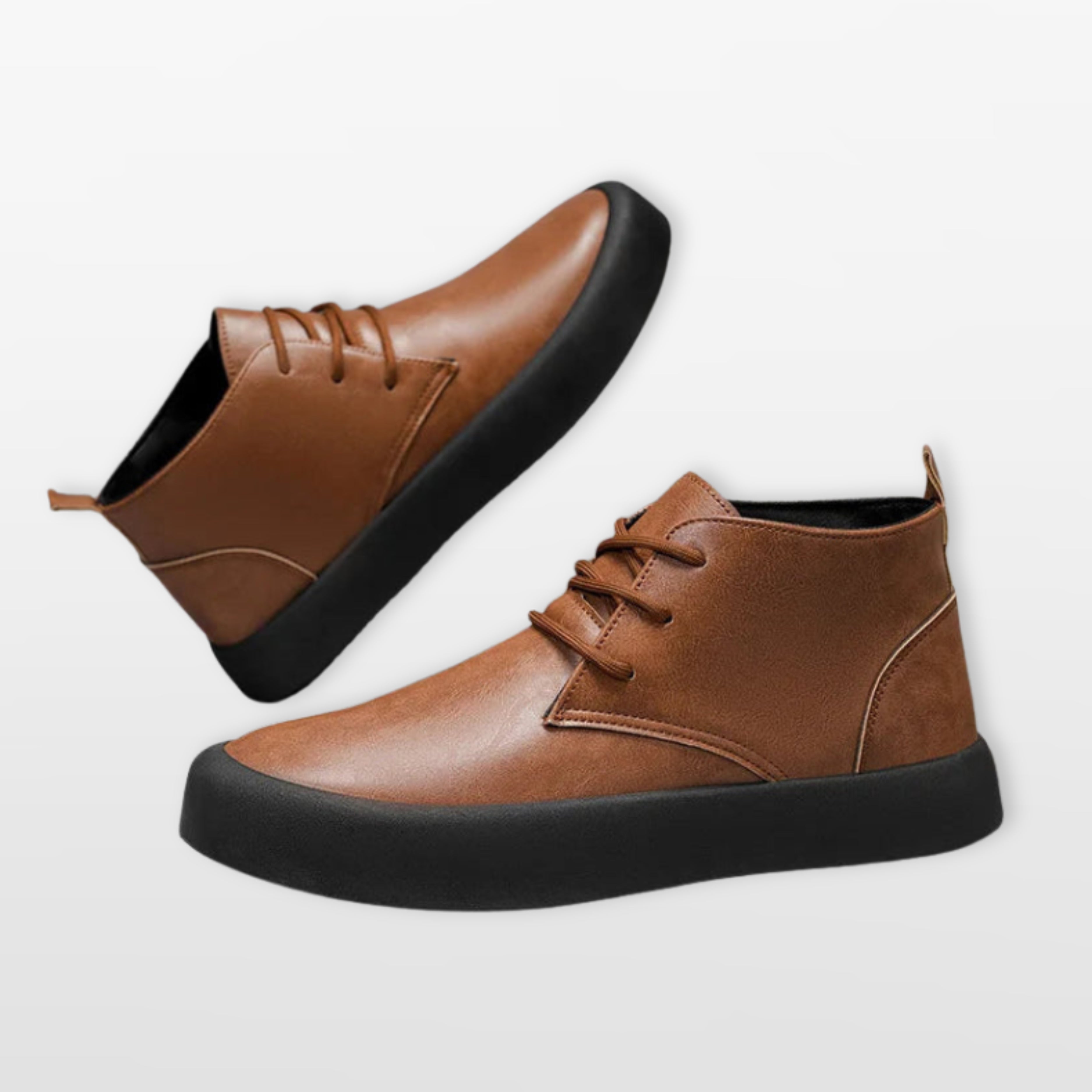 Minimalistyczne Botki Casual Męskie