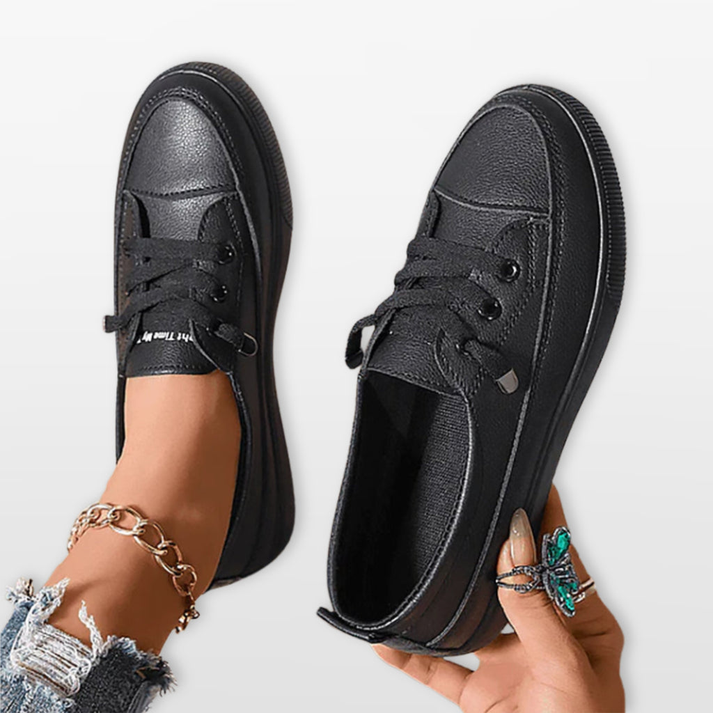 Damskie Sneakersy Niskie Sznurowane