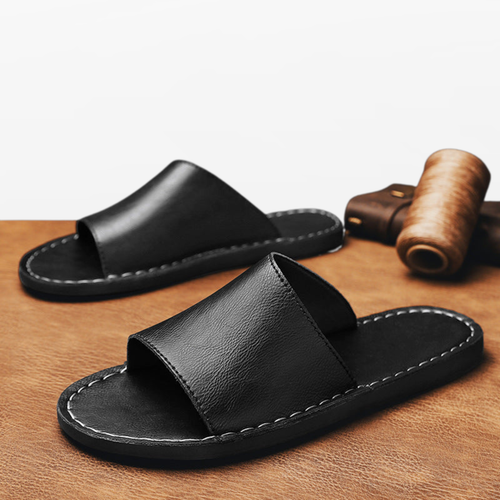 Men's Minimalist Leather Sandals For Summer