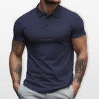 Polo Slim Fit Krótki Rękaw Męskie