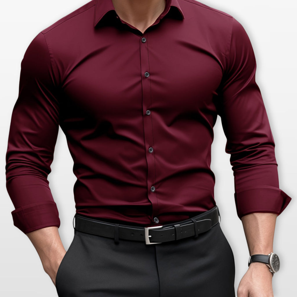 Koszula Slim Fit Elegancka Formalna Męska