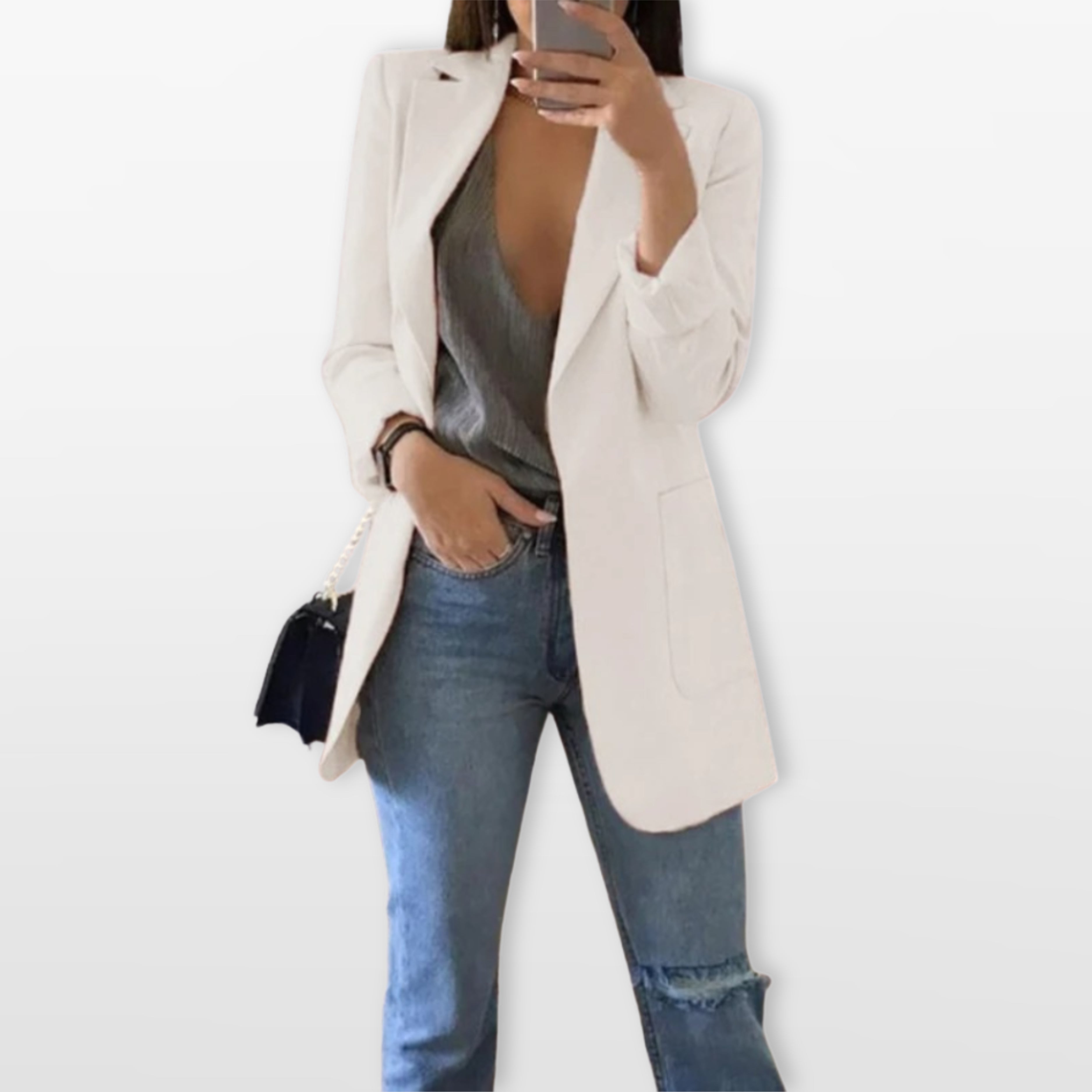 Dámske elegantné oversize sako