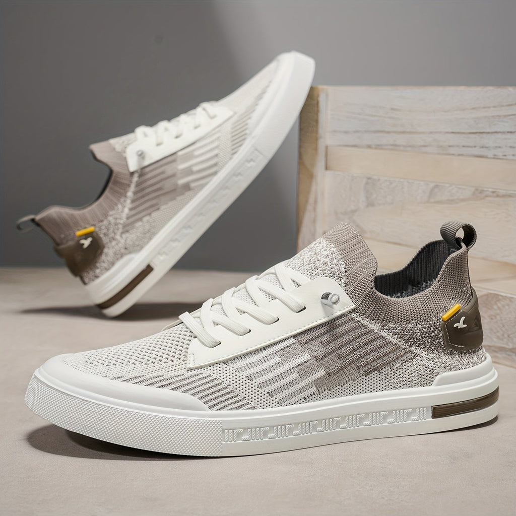 Sneakersy Dzianinowe Casual Męskie