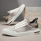 Sneakersy Dzianinowe Casual Męskie