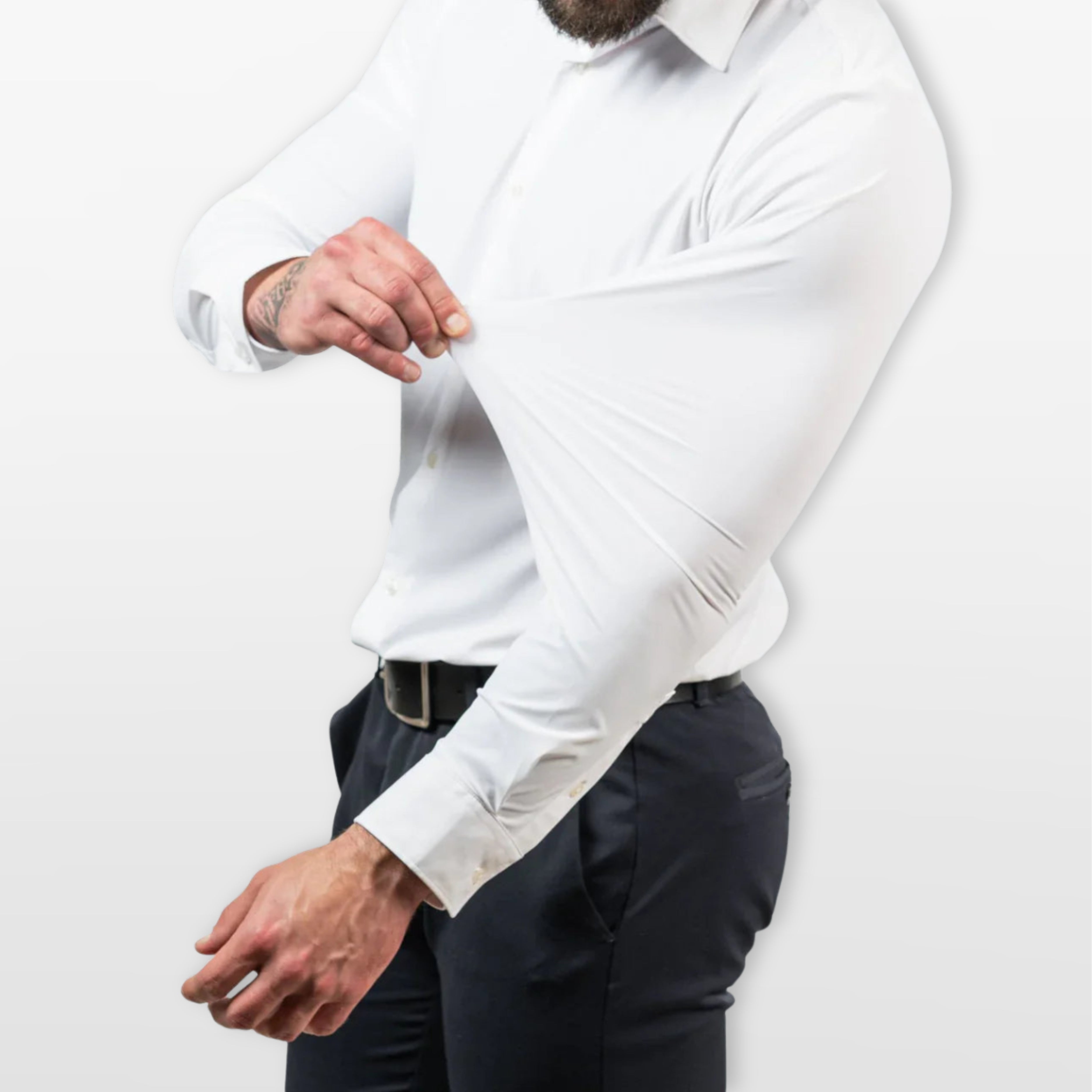 Elegantná priliehavá pánska košeľa