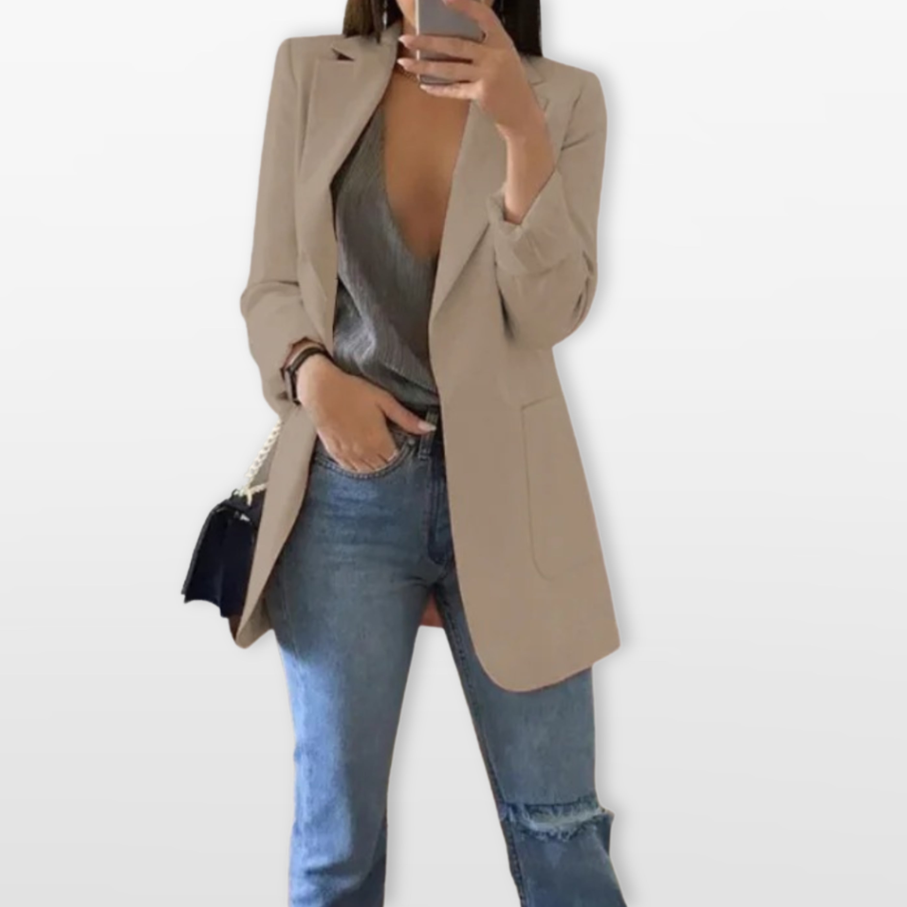 Dámske elegantné oversize sako