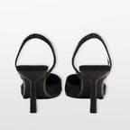 Szpilki Slingback Z Cyrkoniami Damskie