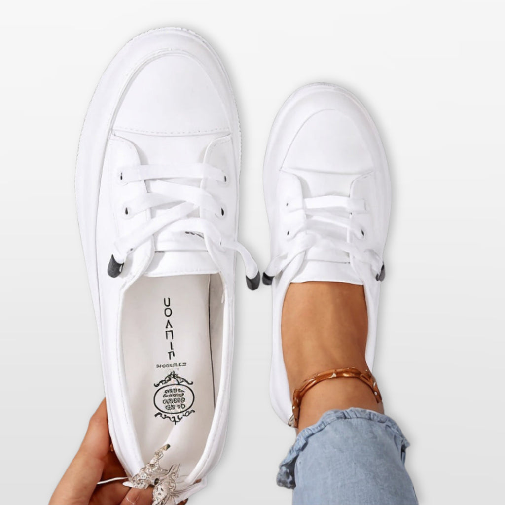 Damskie Sneakersy Niskie Sznurowane