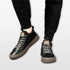 Sneakersy Sznurowane Casual Męskie